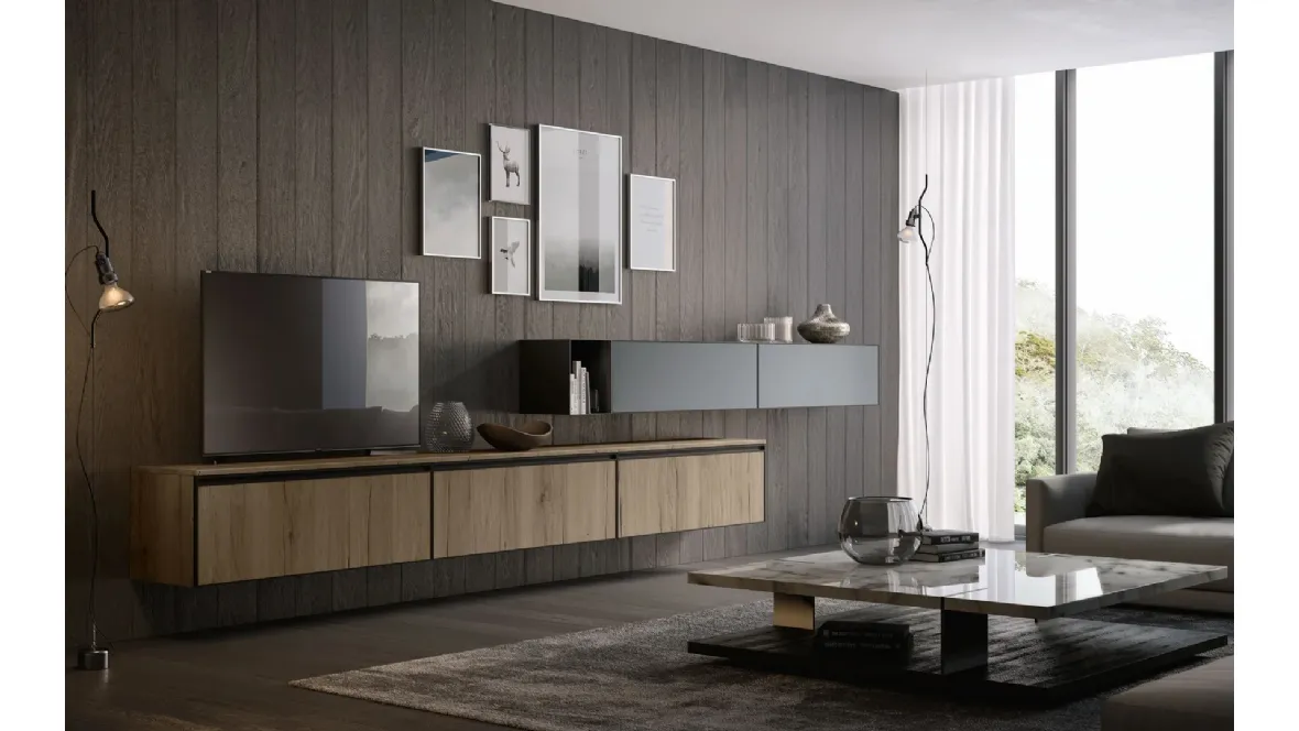 Mobile sospeso Living Kronos di Arredo3